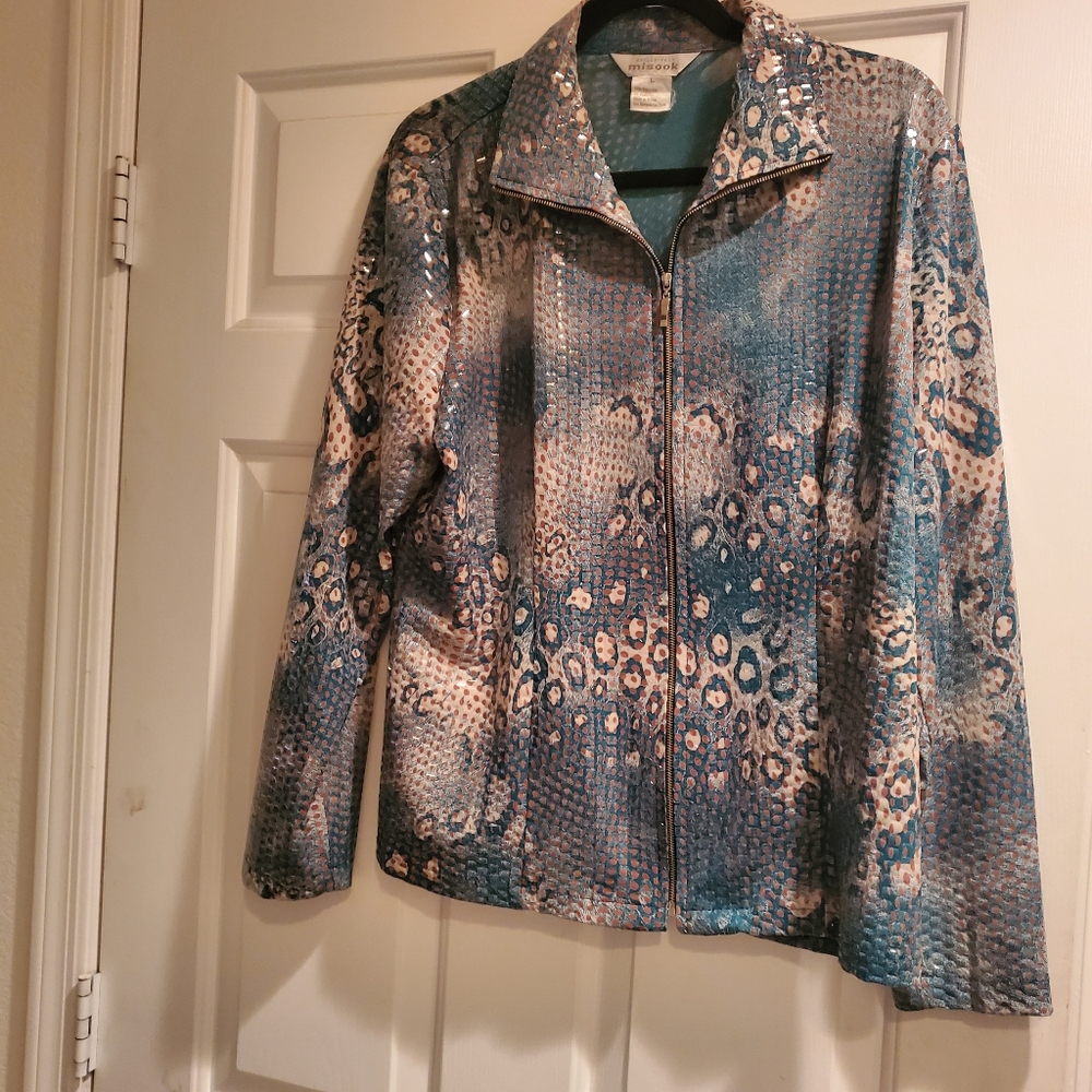 MISOOK ZIP FRONT JKT SZ LG